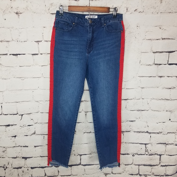 velvet heart denim jeans